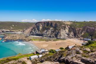 Trevaunance Cove in St Agnes